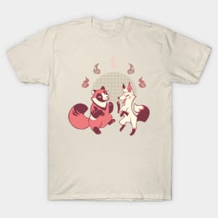 Tanukitsu mischief in latte flavor T-Shirt